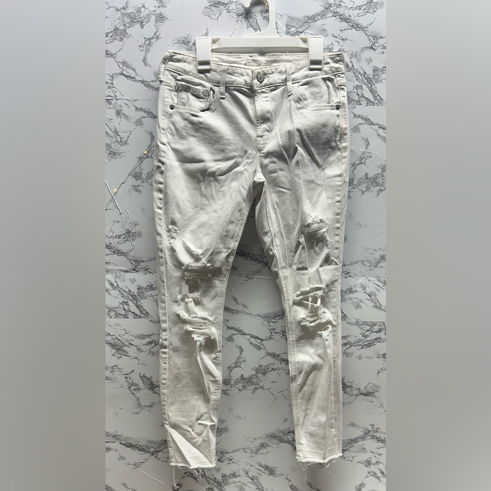 Old Navy Classic White Jeans